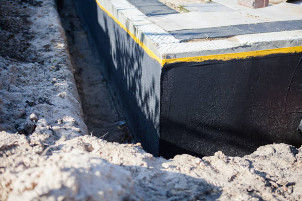 Professional Wet Basement Repair technician working in Hustisford, WI